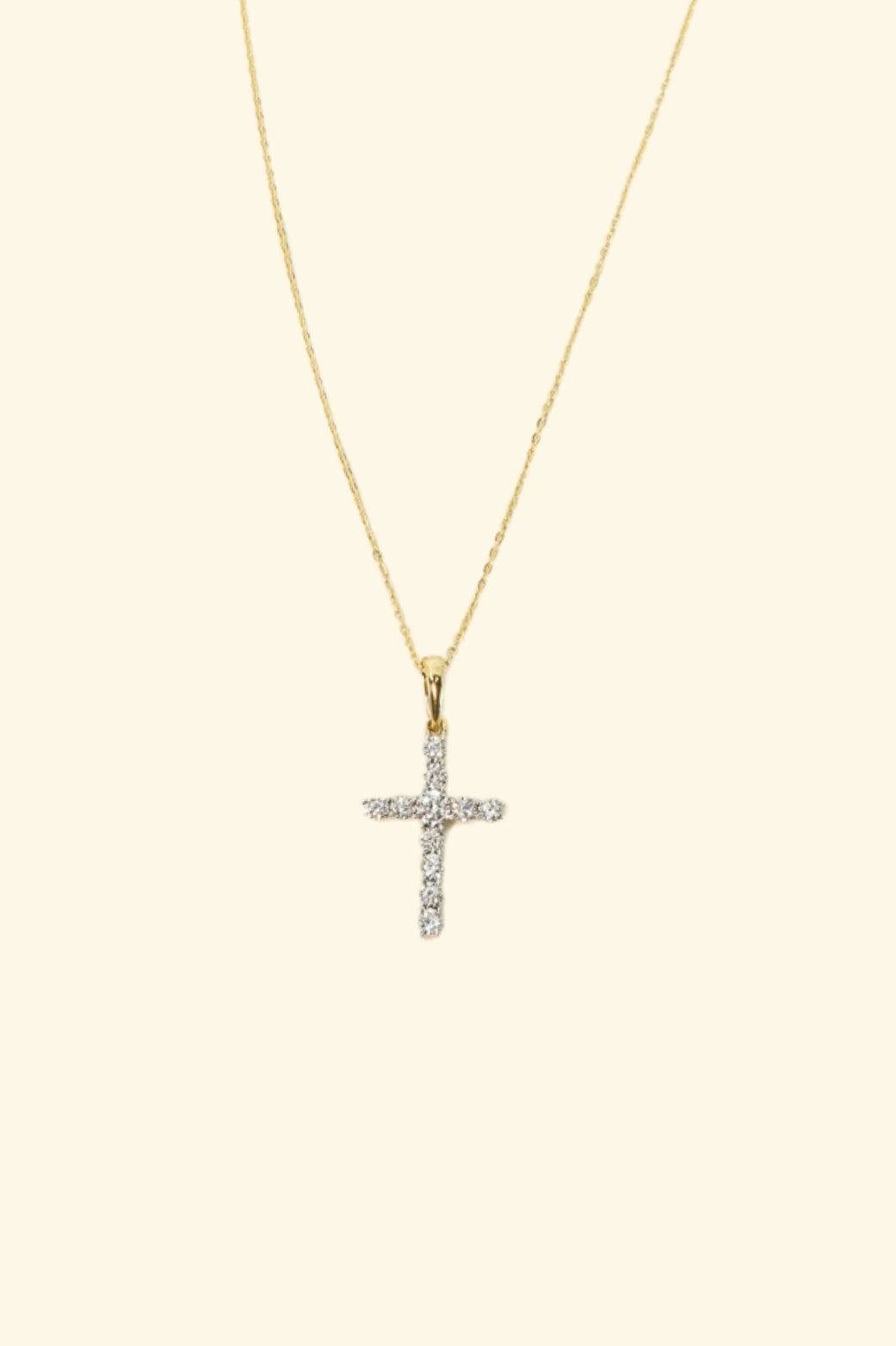 Diamond Cross Pendant
