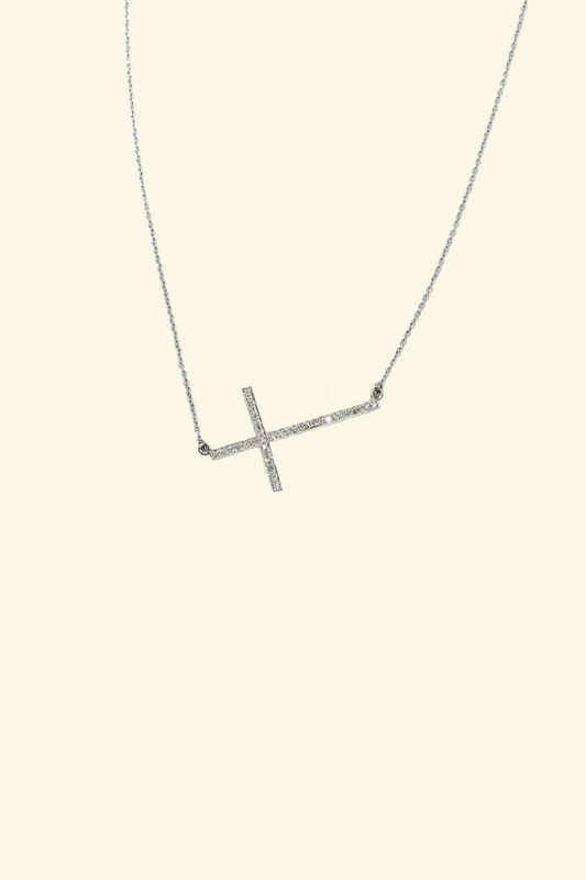 Diamond Cross Necklace