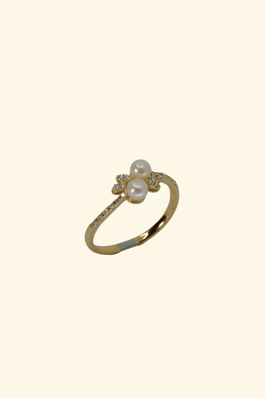 Two Pearl´s Ring