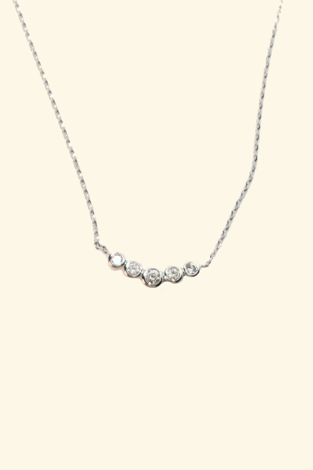 Round Bezel Necklace