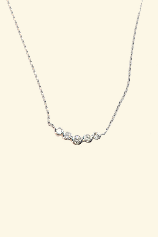 Round Bezel Necklace