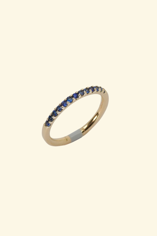 Half-Way Sapphire Lady´s Band