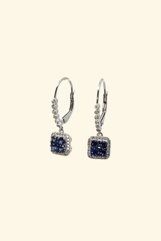 Sapphire Dangle Earring