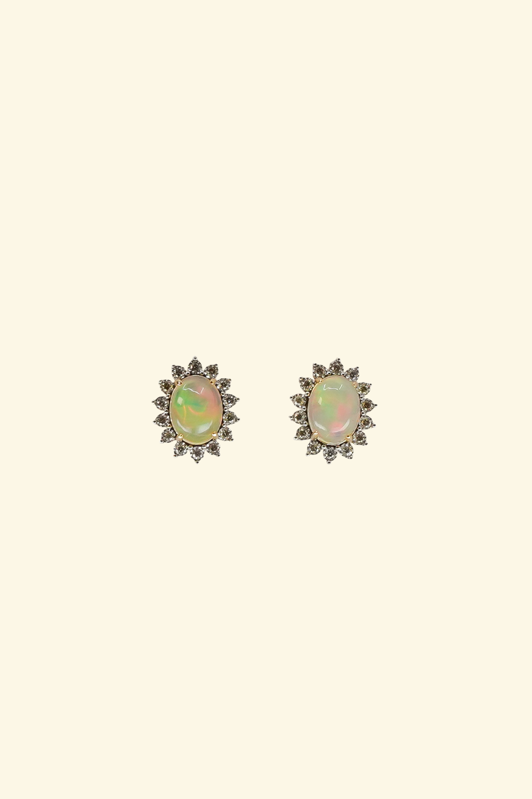 Central Opal Stud