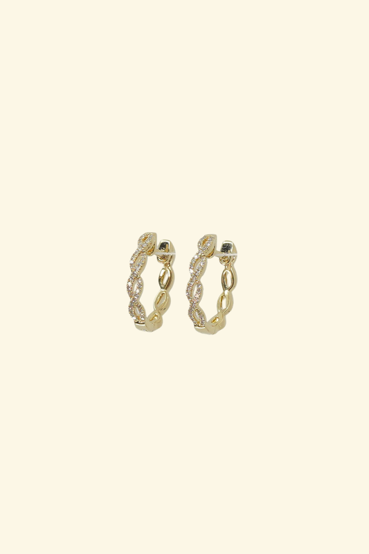 Infinite Hoop Earring