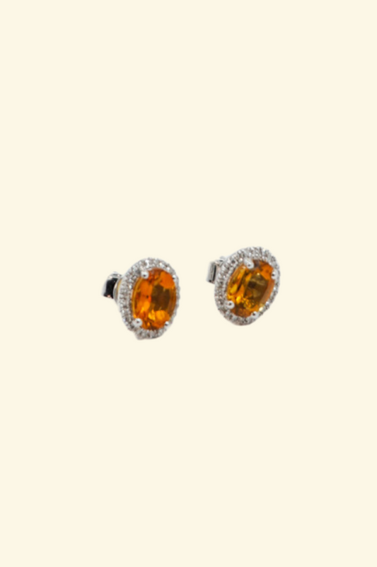 Citrine Stud