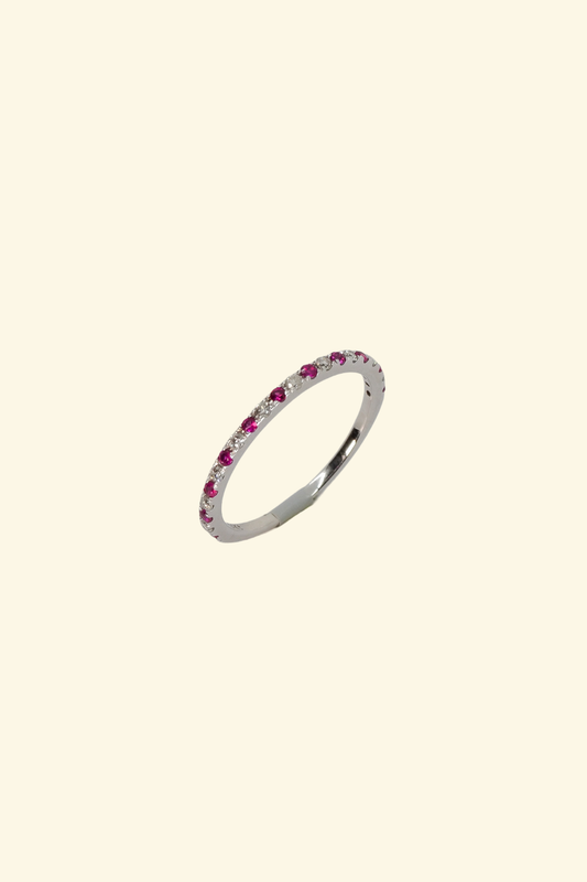 White Ruby Lady´s Band - S