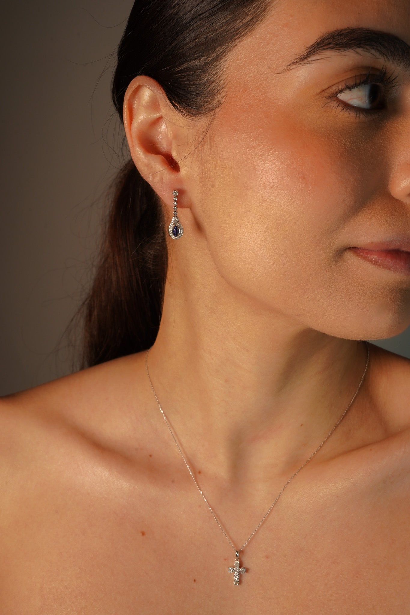 Diamond Cross Pendant